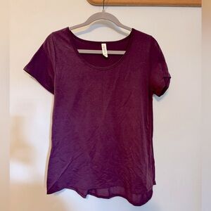 LuLaRoe Women's Short Sleeve Tee - Purple